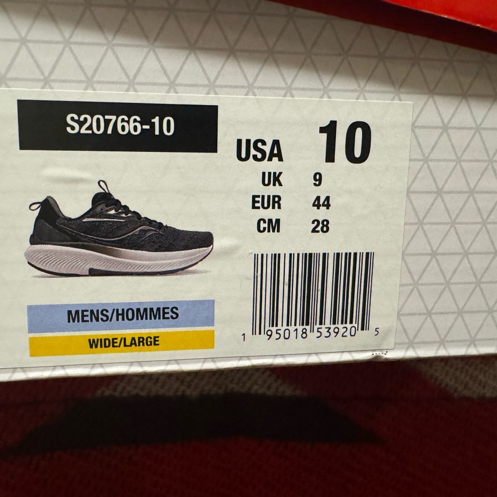 Men Sneakers & Athletic Shoes Saucony Echelon 9 Size 10 Wide - Picture 6 of 6